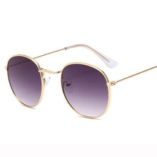 将图片加载到图库查看器，Simple Fashion Design Small Sunglasses For Women Round Shape Glasses For Men/Women Luxury Eyeglasses UV Protection Lightweight Driving Fishing Sports Mens Sunglasses
