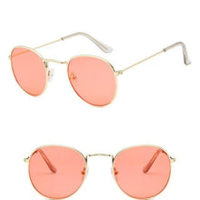 将图片加载到图库查看器，Simple Fashion Design Small Sunglasses For Women Round Shape Glasses For Men/Women Luxury Eyeglasses UV Protection Lightweight Driving Fishing Sports Mens Sunglasses
