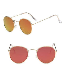 将图片加载到图库查看器，Simple Fashion Design Small Sunglasses For Women Round Shape Glasses For Men/Women Luxury Eyeglasses UV Protection Lightweight Driving Fishing Sports Mens Sunglasses
