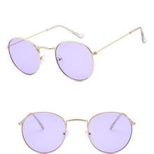 将图片加载到图库查看器，Simple Fashion Design Small Sunglasses For Women Round Shape Glasses For Men/Women Luxury Eyeglasses UV Protection Lightweight Driving Fishing Sports Mens Sunglasses
