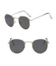 将图片加载到图库查看器，Simple Fashion Design Small Sunglasses For Women Round Shape Glasses For Men/Women Luxury Eyeglasses UV Protection Lightweight Driving Fishing Sports Mens Sunglasses
