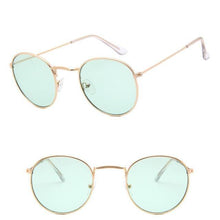 将图片加载到图库查看器，Simple Fashion Design Small Sunglasses For Women Round Shape Glasses For Men/Women Luxury Eyeglasses UV Protection Lightweight Driving Fishing Sports Mens Sunglasses
