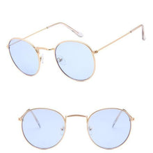 将图片加载到图库查看器，Simple Fashion Design Small Sunglasses For Women Round Shape Glasses For Men/Women Luxury Eyeglasses UV Protection Lightweight Driving Fishing Sports Mens Sunglasses

