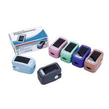 Load image into Gallery viewer, Simple Finger Pulse Oximeter Blood Pressure Monitor Heart Rate Portable
