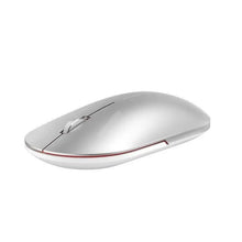 将图片加载到图库查看器，Simple Modern White/Black Wireless Bluetooth USB Connection Optical Mouse For Laptop PC Portable Slim Rechargeable Mouse Computer Mouse
