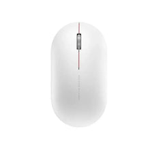 将图片加载到图库查看器，Simple Modern White/Black Wireless Bluetooth USB Connection Optical Mouse For Laptop PC Portable Slim Rechargeable Mouse Computer Mouse
