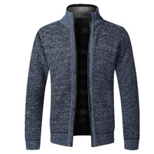 Load image into Gallery viewer, Simple Quality Autumn Winter New Men's Jacket Slim Fit Jacket Slim Fit Thick Sweaters Male Jacket Men Solid Cotton Thick Warm Sweater With Pockets  Fashion Warm Cold Weather Classic Jacket
