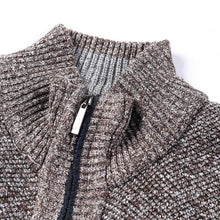 Load image into Gallery viewer, Simple Quality Autumn Winter New Men's Jacket Slim Fit Jacket Slim Fit Thick Sweaters Male Jacket Men Solid Cotton Thick Warm Sweater With Pockets  Fashion Warm Cold Weather Classic Jacket
