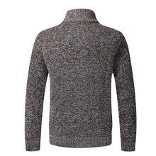 Load image into Gallery viewer, Simple Quality Autumn Winter New Men's Jacket Slim Fit Jacket Slim Fit Thick Sweaters Male Jacket Men Solid Cotton Thick Warm Sweater With Pockets  Fashion Warm Cold Weather Classic Jacket
