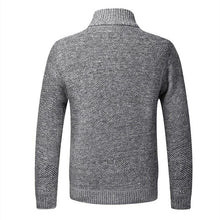 Load image into Gallery viewer, Simple Quality Autumn Winter New Men's Jacket Slim Fit Jacket Slim Fit Thick Sweaters Male Jacket Men Solid Cotton Thick Warm Sweater With Pockets  Fashion Warm Cold Weather Classic Jacket
