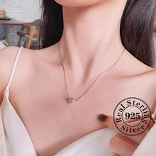 Load image into Gallery viewer, Simple Retro Bohemian Style 925 Sterling Silver Necklace with Small Ball Pendant
