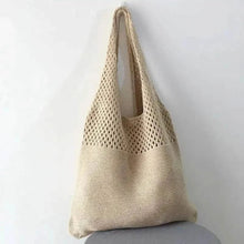 Load image into Gallery viewer, Simple Retro Hollow Crochet Bag
