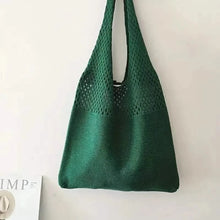 Load image into Gallery viewer, Simple Retro Hollow Crochet Bag
