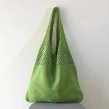 Load image into Gallery viewer, Simple Retro Hollow Crochet Bag
