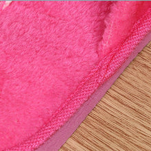 将图片加载到图库查看器，Simple Solid Soft Plush Slippers For Men And Women Winter Warm Indoor Non-slip Slippers Shoes Comfortable Memory Foam Slippers For Women's And Men's Casual House Shoes
