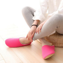 将图片加载到图库查看器，Simple Solid Soft Plush Slippers For Men And Women Winter Warm Indoor Non-slip Slippers Shoes Comfortable Memory Foam Slippers For Women's And Men's Casual House Shoes

