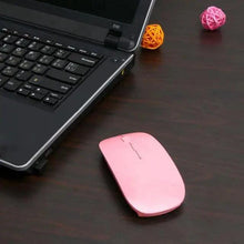 Load image into Gallery viewer, Simple Thin 1600 DPI USB Optical Black/White Wireless Computer Office Mouse Ultra Slim 2.4GHz Mouse For PC Laptop Classic Gaming Mouse
