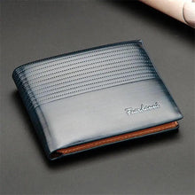 Load image into Gallery viewer, Simple Thin Leather Card Holders Vintage Brown Small Men Business Wallets Classic Design Wallets For Men
