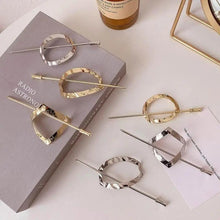 Load image into Gallery viewer, Simple Women Hair Stick Vintage Hair Clip Hairstyle U Shape Design Hairpin Girl Ponytail Hair Accessories
