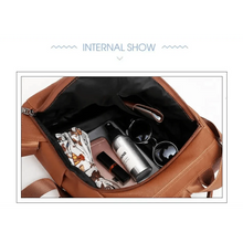 Load image into Gallery viewer, Sizzling Anti-Theft Vintage Style Leather Backpacks for Teenager Girls And Women School Bagpack For Females Travel Bags
