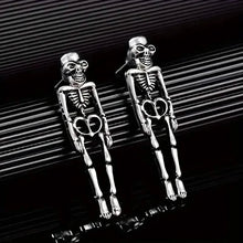 将图片加载到图库查看器，Skeleton Design Dangle Earrings
