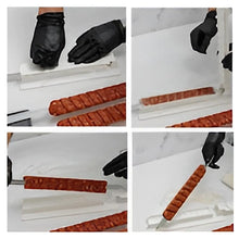 将图片加载到图库查看器，Skewers Kebab Maker Grill Barbecue Stringer Box Machine Beef Meat Vegetables Grill Outdoor BBQ Gadget Useful BBQ Accessories  Non-Sticky Barbecue Manual Skewer Press Food Grade Grill Kitchen Accessories
