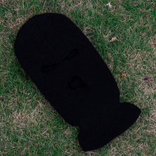 将图片加载到图库查看器，Ski Mask Knitted Face Cover Winter Balaclava Full Face Mask for Outdoor Sports 3 Hole Balaclava Party Mask Limited Embroidery Knit Hat Full Face Cover Balaclava Hats Funny Party Embroidery Beanies Caps Hole Knitted Full Face Cover
