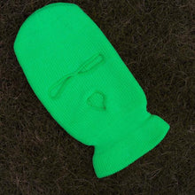 将图片加载到图库查看器，Ski Mask Knitted Face Cover Winter Balaclava Full Face Mask for Outdoor Sports 3 Hole Balaclava Party Mask Limited Embroidery Knit Hat Full Face Cover Balaclava Hats Funny Party Embroidery Beanies Caps Hole Knitted Full Face Cover
