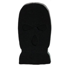 Load image into Gallery viewer, Ski Mask Knitted Face Cover Winter Balaclava Full Face Mask for Winter Outdoor Sports Winter Three 3 Hole Balaclava Knit Hat Ski Mask 3-Hole Knit Hat Full Face Cover Balaclava Hats Funny Party Embroidery Beanies Caps Hole Knitted Full Face Cover
