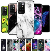 将图片加载到图库查看器，Slim Silicone Matte Phone Cases Thin Gel Back Cover Shockproof For Xiaomi Redmi 10 Case Marble Soft Silicone Back Case for Xiomi Redmi 10 Phone Cover Redmi10 Prime 2022
