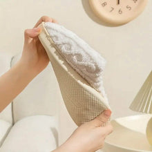将图片加载到图库查看器，Slip On Soft Sole Flat Non-Slip Warm Slippers
