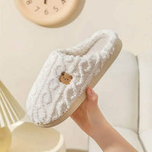 将图片加载到图库查看器，Slip On Soft Sole Flat Non-Slip Warm Slippers
