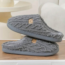 将图片加载到图库查看器，Slip On Soft Sole Flat Non-Slip Warm Slippers

