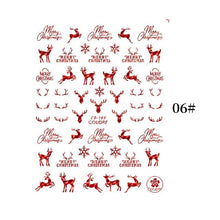 将图片加载到图库查看器，Sliver Bronzing Christmas Slider Nail Art 3D Decals Decoration Snowflake Nail Art Sticker Manicures Transfer Foil Xmas Gift  Nails Snowflake Nail Art Stickers Decals Christmas Nail 3D Self Adhesive Nail Stickers for Acrylic Nails Snowflake

