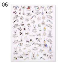 将图片加载到图库查看器，Sliver Bronzing Christmas Slider Nail Art 3D Decals Decoration Snowflake Nail Art Sticker Manicures Transfer Foil Xmas Gift  Nails Snowflake Nail Art Stickers Decals Christmas Nail 3D Self Adhesive Nail Stickers for Acrylic Nails Snowflake
