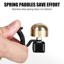 Load image into Gallery viewer, Small Bicycle Bell Mountain Road Bike Horn Sound Alarm Motor Riding Safety Ring Cycling Accessories Bike Bell Classic Bicycle Bell For Bike Ring Bell With Loud Sound Bells For Road Mountain Bike Handlebars Adults
