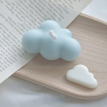 将图片加载到图库查看器，Small Scented Cloud Shape Birthday Candle Handmade Scented Candle Hand Poured Decorative Candle Aesthetic Candle Room Decor For Home Use Bedroom Romantic Soy Candle Home decoration Mother's Day Gifts
