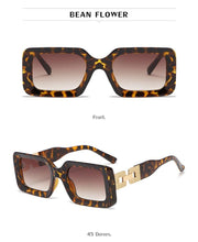 Load image into Gallery viewer, Small Size Rectangle Shape Sunglasses For Women &amp; Men New Retro Style Square Branded Design New Fashionable  Hip Hop Sun Glasses For Female
