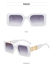 Load image into Gallery viewer, Small Size Rectangle Shape Sunglasses For Women &amp; Men New Retro Style Square Branded Design New Fashionable  Hip Hop Sun Glasses For Female
