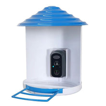 将图片加载到图库查看器，Smart Bird Feeder with Solar Powered Camera 1080P HD AI Identify PIR
