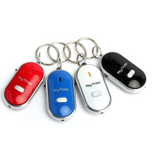Load image into Gallery viewer, Smart Key Finder Anti-Lost Whistle Sensors Keychain
