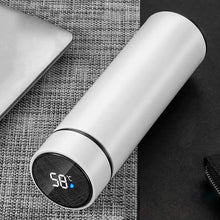 Load image into Gallery viewer, Smart LED Stainless Steel Water Bottle Intelligent Stay Hot/Cold Temperature Thermal Bottle Temperature Display Bottle For Children And Adults 500ml
