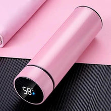 Load image into Gallery viewer, Smart LED Stainless Steel Water Bottle Intelligent Stay Hot/Cold Temperature Thermal Bottle Temperature Display Bottle For Children And Adults 500ml

