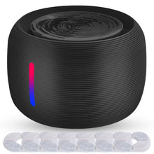 将图片加载到图库查看器，Smart Pet Drinking Fountain with LED Light 7-Pack Replaceable Water Filters

