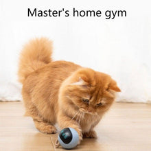 Load image into Gallery viewer, Smart Pet Toy USB Rechargeable Sports Ball Funny Chaser Roller Toy The Best Entertainment Exercise Gift For Smart Cat Toy Electric Jumping Ball Self Rotating Toys Rolling Jumping Ball  For Cats
