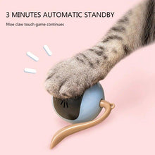 Load image into Gallery viewer, Smart Pet Toy USB Rechargeable Sports Ball Funny Chaser Roller Toy The Best Entertainment Exercise Gift For Smart Cat Toy Electric Jumping Ball Self Rotating Toys Rolling Jumping Ball  For Cats
