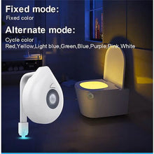 将图片加载到图库查看器，Smart PIR Motion Sensor Toilet Seat Night Light

