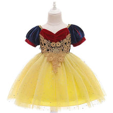 Load image into Gallery viewer, Snow White Fairytale Princess Cosplay Costume Dress
