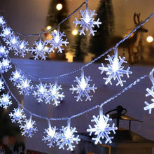 Load image into Gallery viewer, Snowflake Decorative LED String Light 152cm/60in
