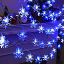Load image into Gallery viewer, Snowflake Decorative LED String Light 152cm/60in
